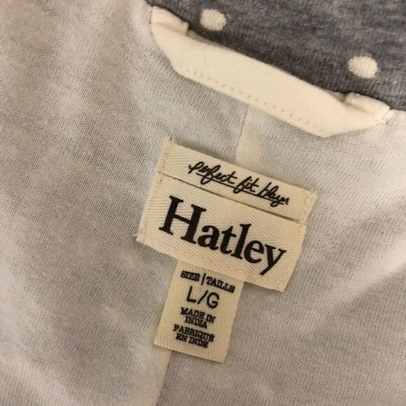 Hatley Perfect Fit Swiss Dot Blazer Knit Jacket L - Picture 4 of 5